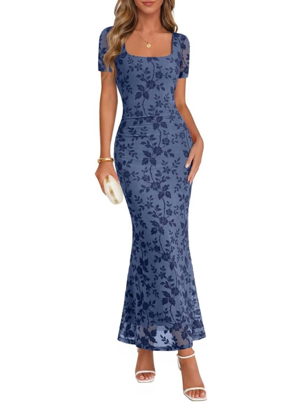 Floral Maxi Dress for Women | Summer Wedding Guest & Cocktail Party Dress 2026